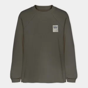 11028 | ELSK® BLAAFUGL PCH ESTHER WOMEN'S LS TEE | PIRATE BLACK