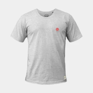 1173 | ELSK® CHEST BATCH (P) ORGANIC MEN'S TEE | GREY