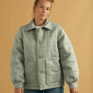 19001 | ELSK® ELSA WOMEN'S QUILTED JACKET I DUSTY GREEN