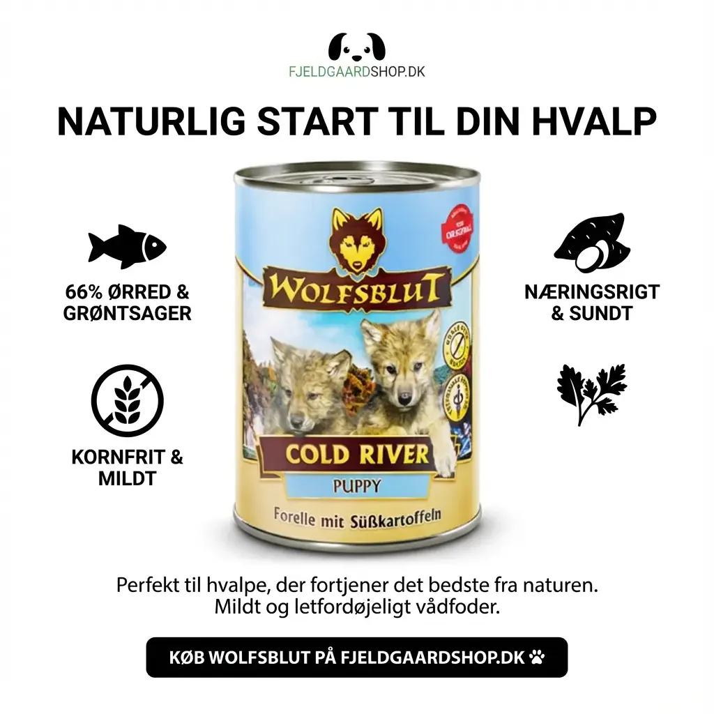 WOLFSBLUT Puppy Cold River med ørred & grøntsager 395 gr. - Billede 3