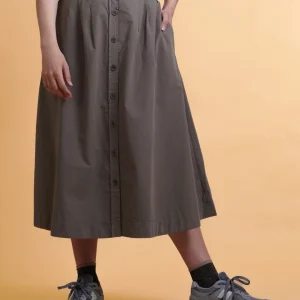 POPLIN WOMEN'S SKIRT
