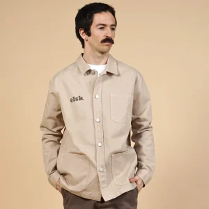 HERRINGBONE MEN'S BP OVERSHIRT