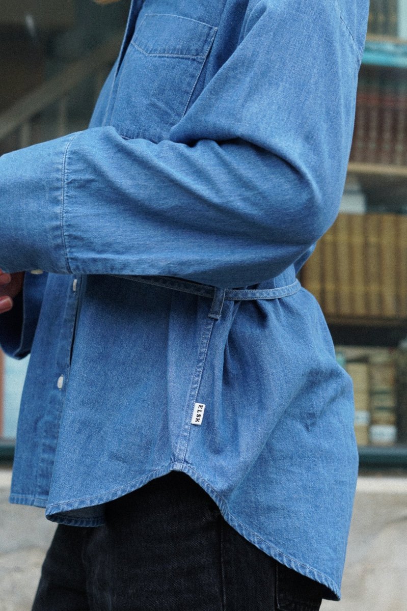 CHAMBRAY WOMEN'S SHIRT - Billede 5