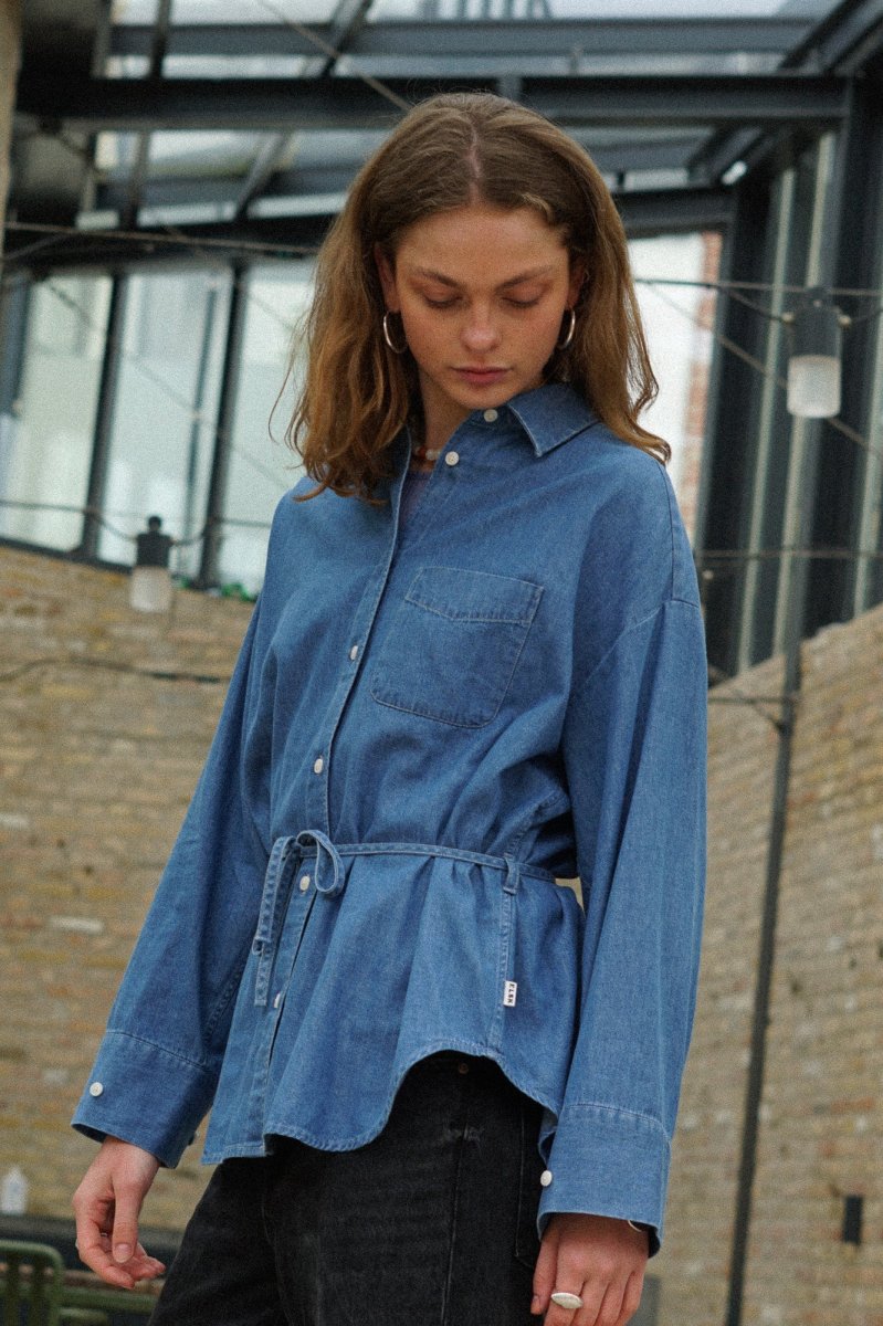 CHAMBRAY WOMEN'S SHIRT - Billede 6