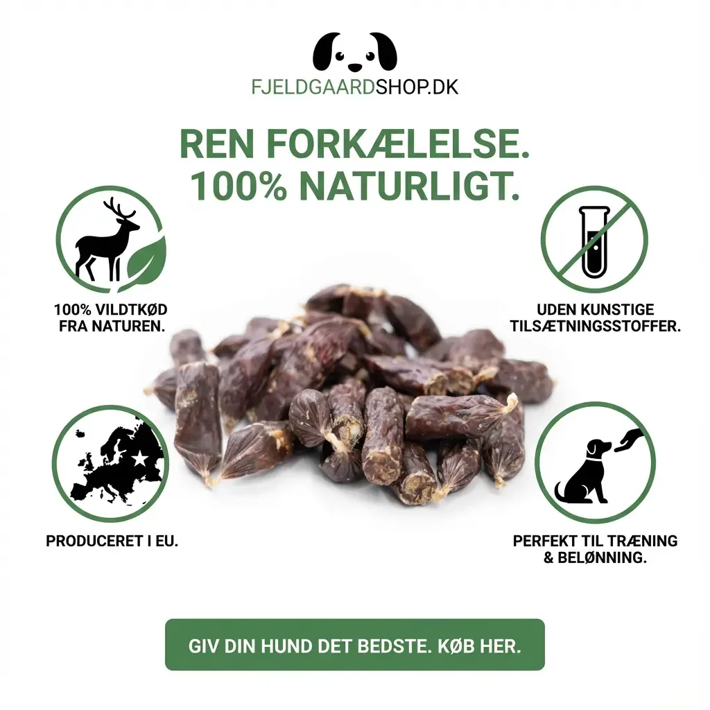 Snack'it Vildtpølsestykker 500 g - Billede 3