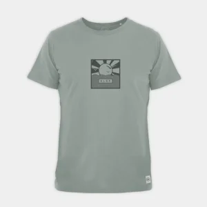 2333 | ELSK® CUBE21 ESSENTIAL BRUSHED MEN'S TEE | DUSTY GREEN