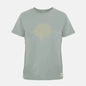 2334 | ELSK® VØ TANG BRUSHED MEN'S TEE | DUSTY GREEN