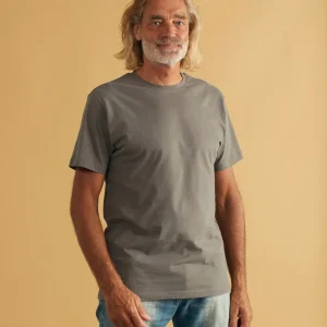 01109 | ELSK ESSENTIAL BRUSHED T-SHIRT | TORNADO GREY