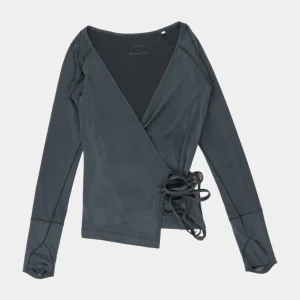 RE.ELSK 18003 | MY x ELSK NANNA FLOW LS TOP | PIRATE BLACK