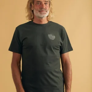 01070 | ELSK® PULS CH BRUSHED MEN'S TEE | PIRATE BLACK