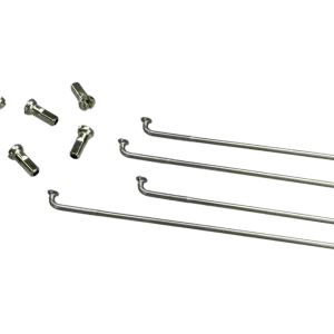 Silver Spokes 2/1,8/2 length 270 mm,VE=37 pieces with nipples