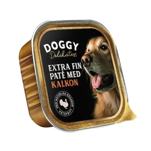 Doggy Delikatesse paté med kalkun 150 gr.