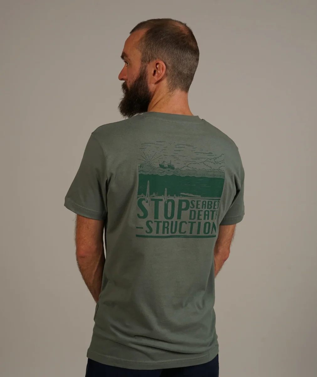 01074 | ELSK® SEABED BRUSHED MEN'S TEE | DUSTY GREEN - Billede 2