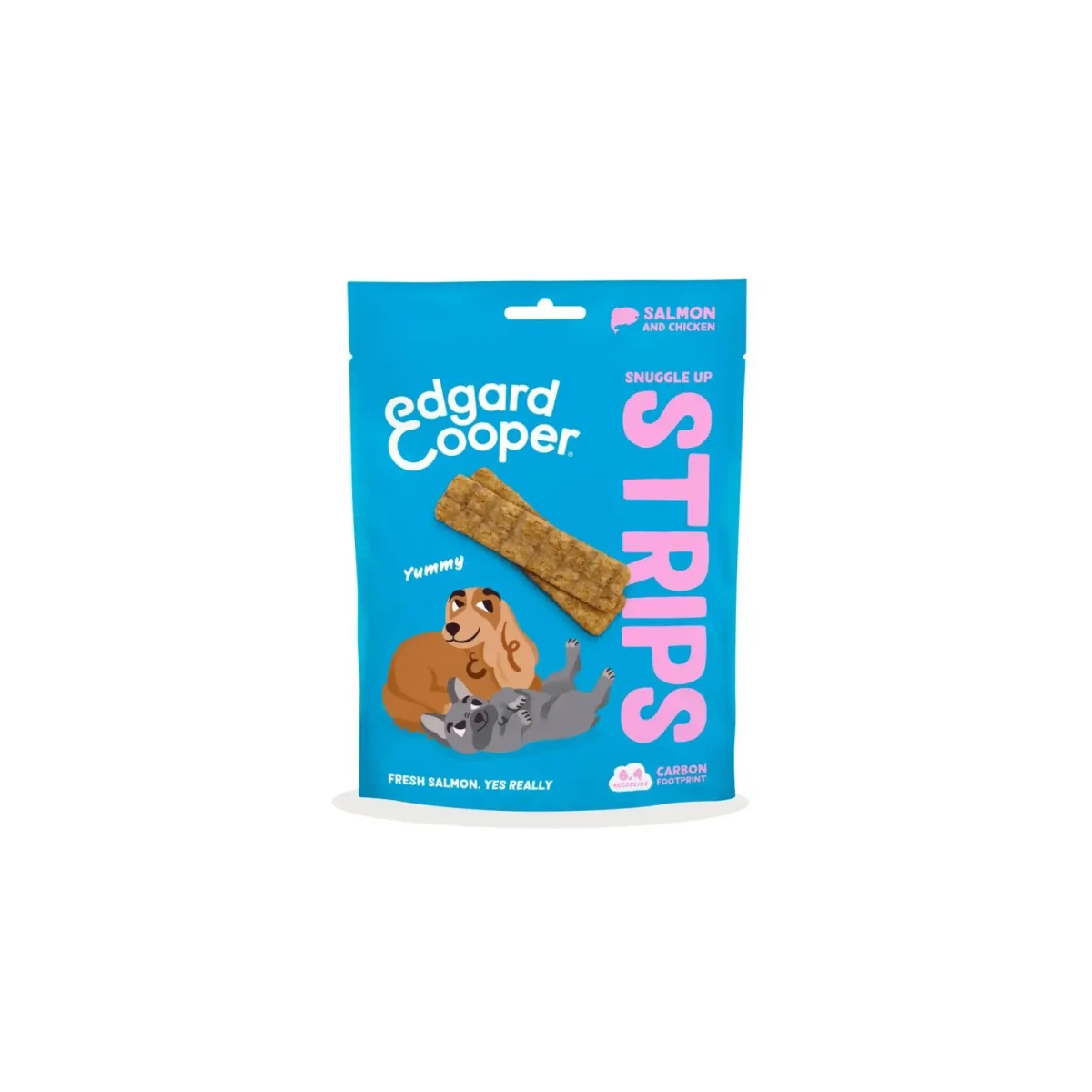 Edgard & Cooper strips med laks til hunde 75 gr. - Billede 2