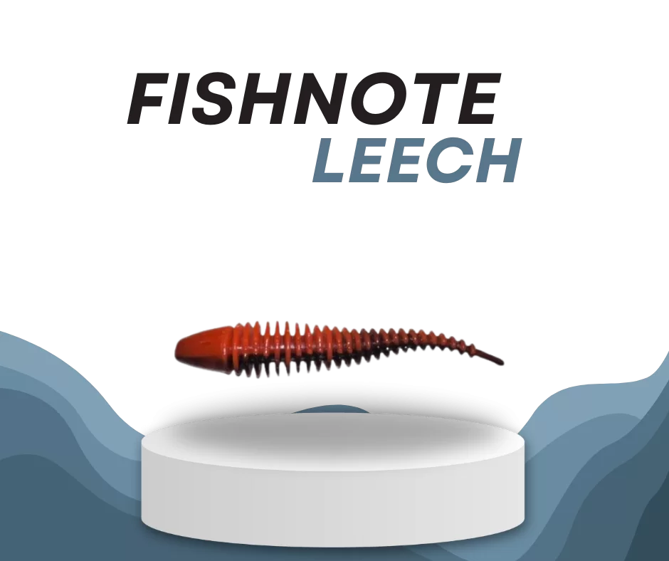 Fishnote Leech – Black / Orange - Billede 2
