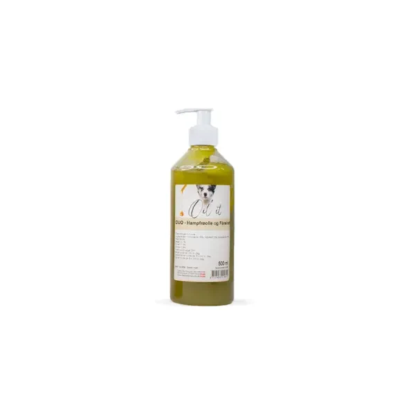 Oil’it DUO Fårefedt og Hampfrøolie 500 ml