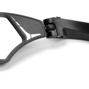 Sidespejl sidespejl til e-bike (sort). HD (High Definition) spejl til venstre side. Passer til styr med ø21-26 mm