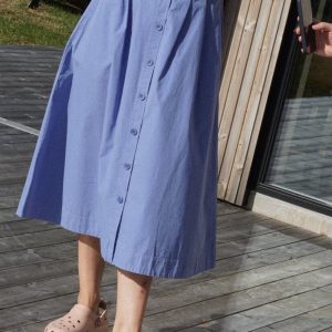 POPLIN WOMEN'S SKIRT