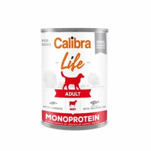 Calibra Dog Adult Oksekød med Gulerødder 400 gr.