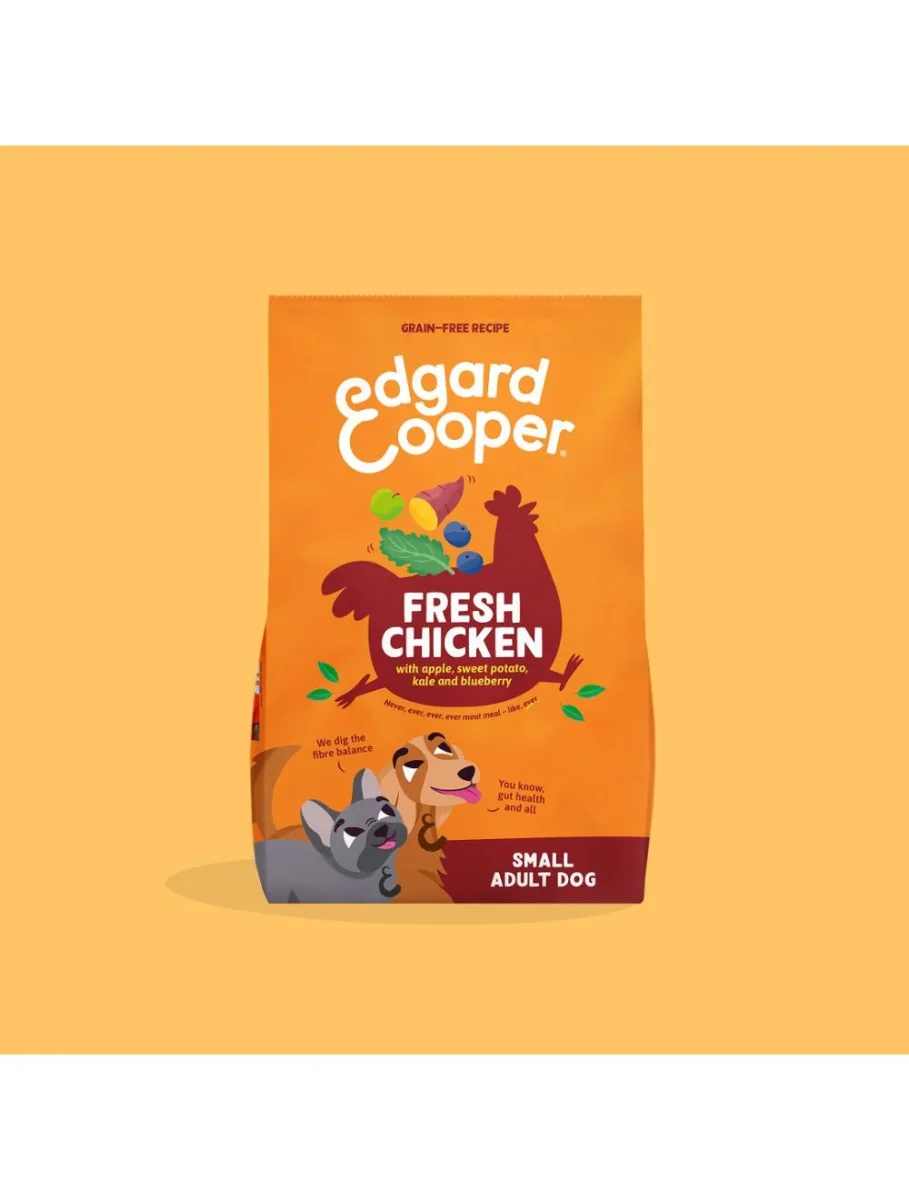 Edgard & Cooper Fresh Free-Run Adult Kylling Small Breed 3 kg - Billede 2