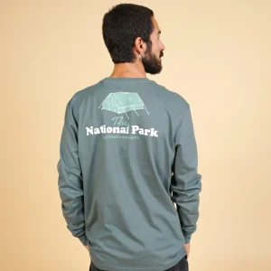 NATIONAL PARK BP MEN'S BRUSHED LS T-SHIRT