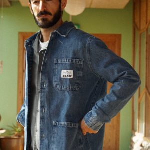 DENIM MEN'S OVERSHIRT