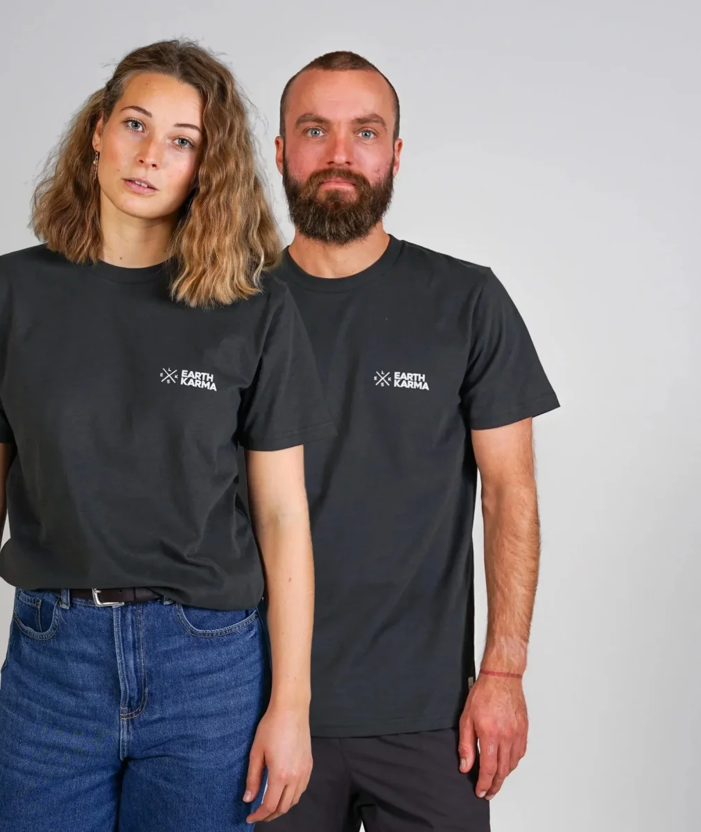 EARTH KARMA BRUSHED T-SHIRT - Billede 2