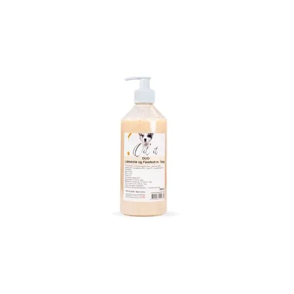 Oil'it DUO Lakseolie og Fårefedt med Tang 500 ml. - Billede 2
