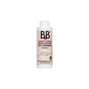 B&B Økologisk Hundefrisørens Filt løsning - Neutral 129 gr.