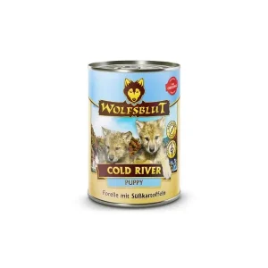 WOLFSBLUT Puppy Cold River med ørred & grøntsager 395 gr.