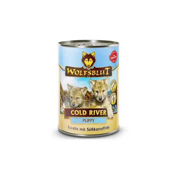 WOLFSBLUT Puppy Cold River med ørred & grøntsager 395 gr. - Billede 2